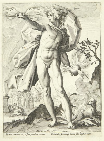 ild (Ateş) by Hendrick Goltzius