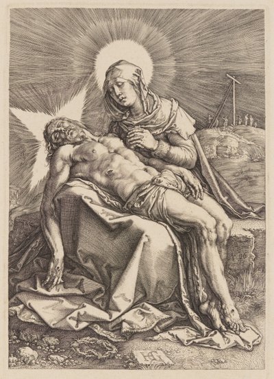 Pieta by Hendrick Goltzius