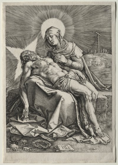 Meryemana resmi by Hendrick Goltzius