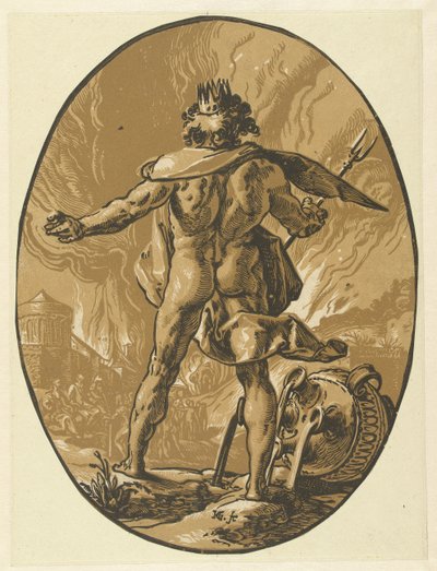Plüton Tanrıları ve Tanrıçaları (dizi adı) by Hendrick Goltzius