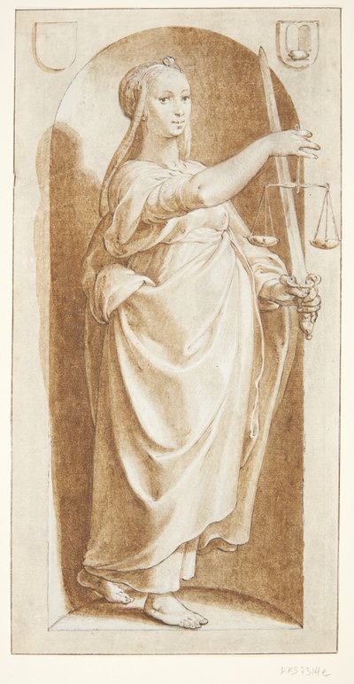 Adalet by Hendrick Goltzius