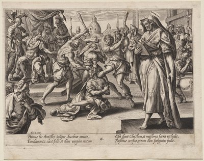 Aziz James Az by Hendrick Goltzius