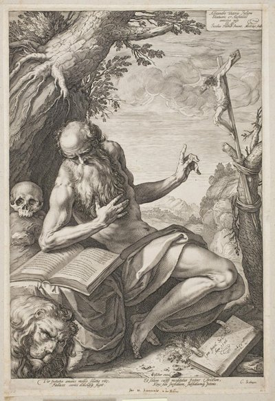 Aziz Jerome by Hendrick Goltzius