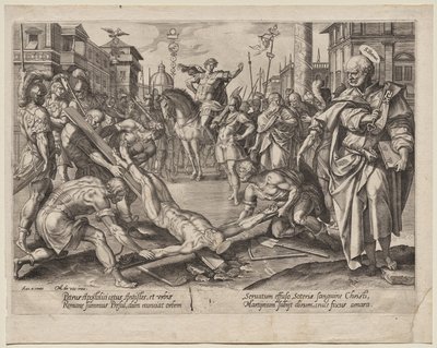 Aziz Peter by Hendrick Goltzius