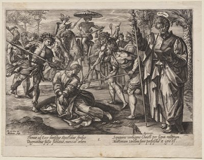 Aziz Thomas by Hendrick Goltzius