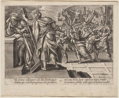 St. Judas Thadeus ve Simon Zealot by Hendrick Goltzius