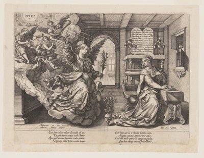 Müjde by Hendrick Goltzius