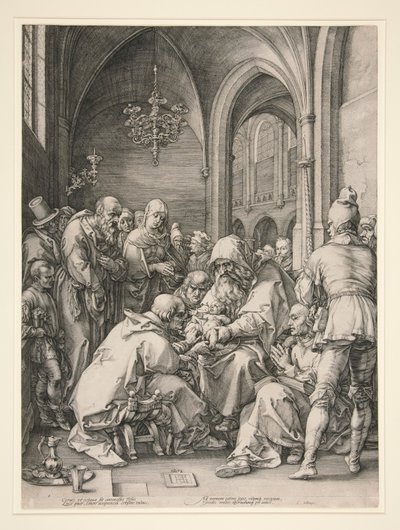 Sünnet by Hendrick Goltzius