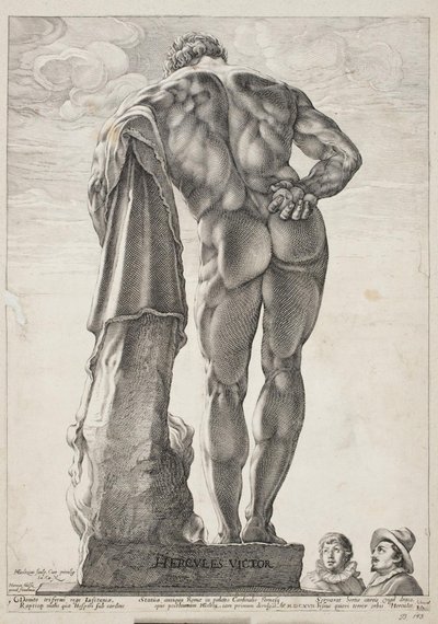 Farnese Herkül by Hendrick Goltzius