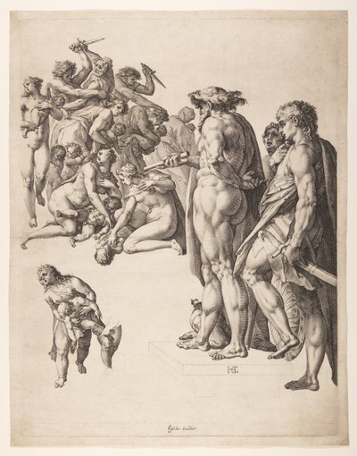 Masumların Katliamı by Hendrick Goltzius