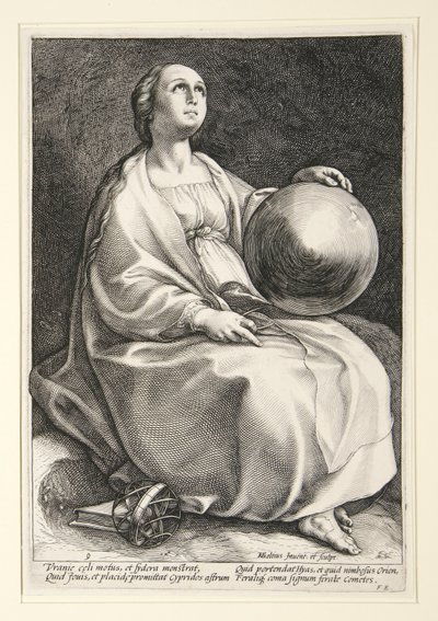Dokuz İlham Perisi by Hendrick Goltzius