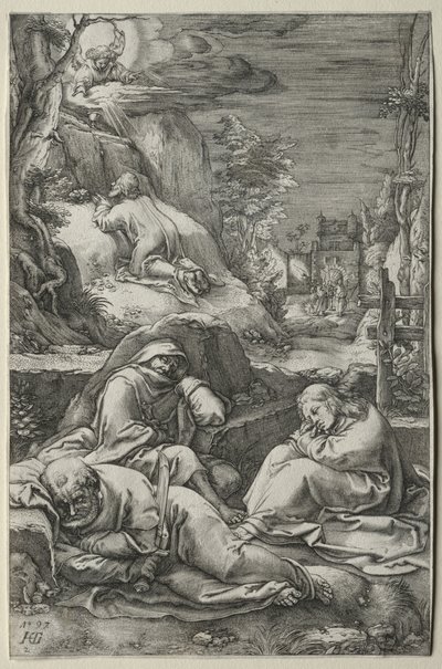 Tutku: Bahçedeki Acı by Hendrick Goltzius