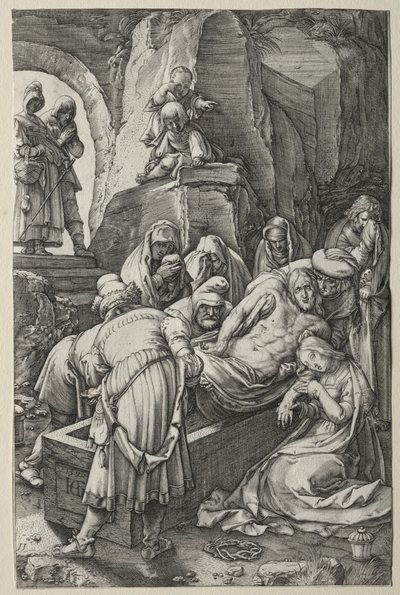 Tutku: Entombment by Hendrick Goltzius
