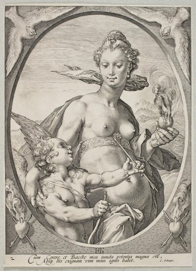 Venüs by Hendrick Goltzius