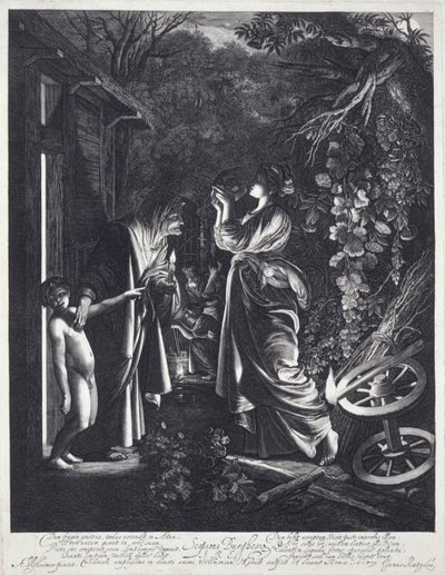 Ceres kızını arıyor by Hendrick Goudt
