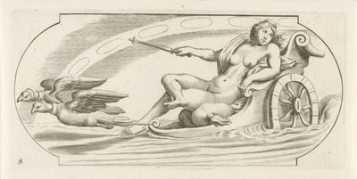 Aurora, Deniz Tanrıları ve Tanrıçalarından Nouveau Livre des Dieux et Deeßes De la Marine Bouckje'de (dizi adı) by Hendrick de Keyser (I)