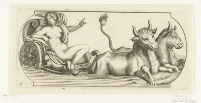 Avrupa bir arabada Nouveau Livre des Dieux et Deeßes De la Marine Bouckje Deniz Tanrıları ve Tanrıçaları (dizi başlığı) by Hendrick de Keyser (I)