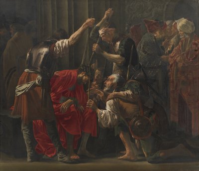 Dikenlerle Taçlandırılan İsa by Hendrick ter Brugghen