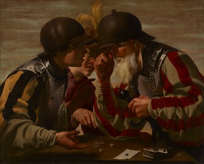 kumarbazlar by Hendrick ter Brugghen