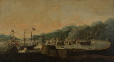 Cornelis Simonsz van der Veer Komutasındaki Hollanda Filosu Goa Velha Körfezi