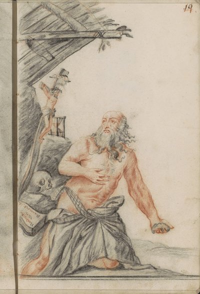 tövbekar Jerome by Hendrick van Beaumont