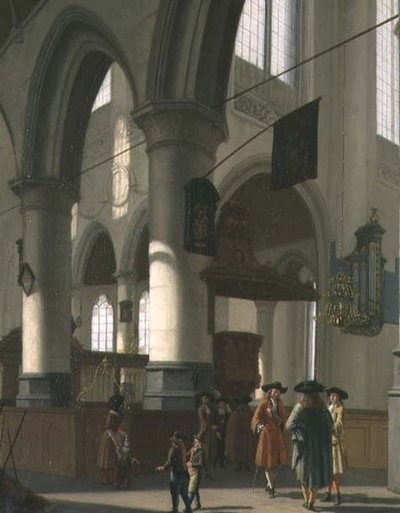 Bir Kilise İçi by Hendrick van Streeck