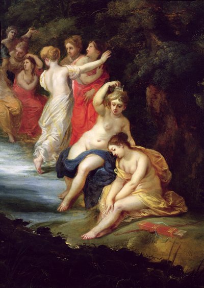 Diana ve Acteon (247459 detayı) by Hendrick van and Brueghel Balen