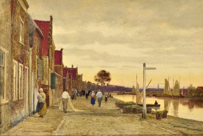 Hollanda Manzarası by Hendrick van de Sande Bakhuyzen