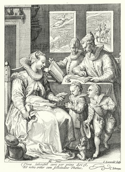 Sabah (gravür) by Hendrik (after) Goltzius