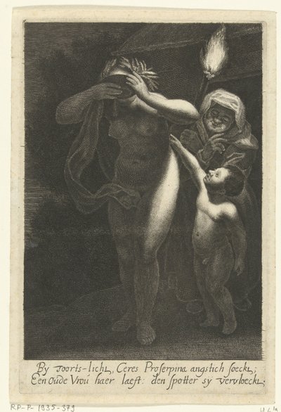 Ceres en Stellio by Hendrik Bary