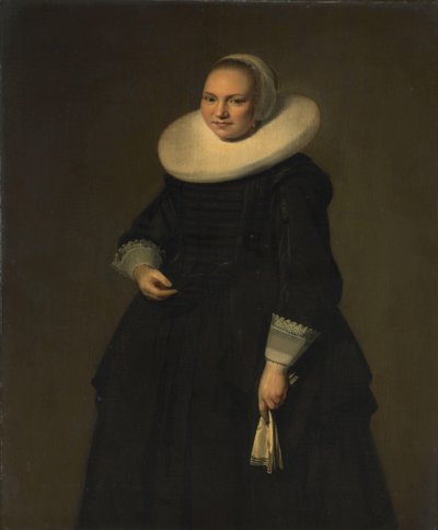 Bir Kadının Portresi by Hendrik Gerritsz Pot (attributed to)