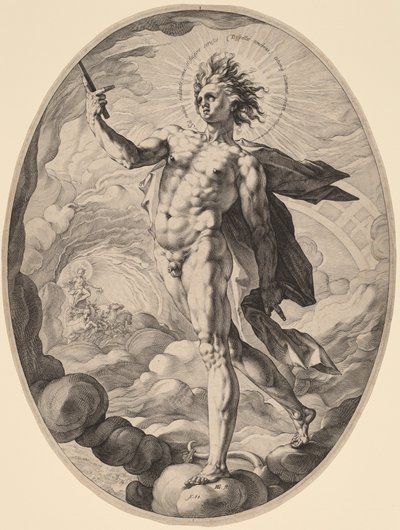 Apollon by Hendrik Goltzius