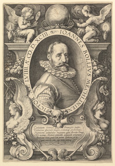 Hans Bol, 1593. by Hendrik Goltzius