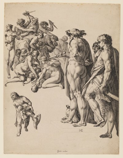 Masumların Katliamı by Hendrik Goltzius