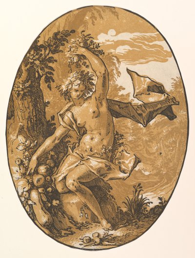 Proserpina, 1594. by Hendrik Goltzius