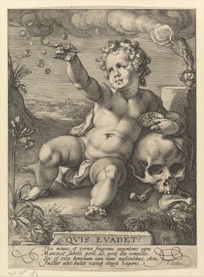 Kim kaçacak, 1594 by Hendrik Goltzius