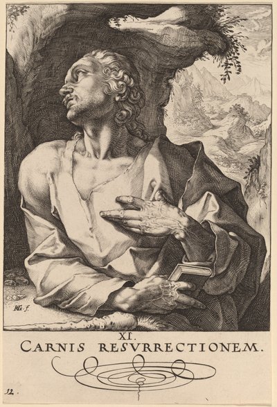 Aziz Jude Thaddeus by Hendrik Goltzius