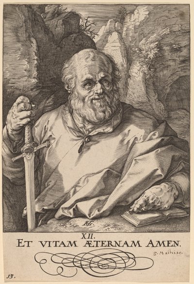 Aziz Matthias by Hendrik Goltzius