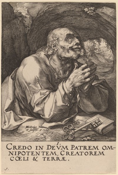 Aziz Peter by Hendrik Goltzius