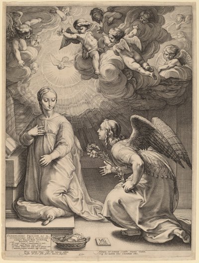 Duyuru by Hendrik Goltzius