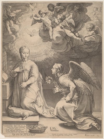 Duyuru by Hendrik Goltzius