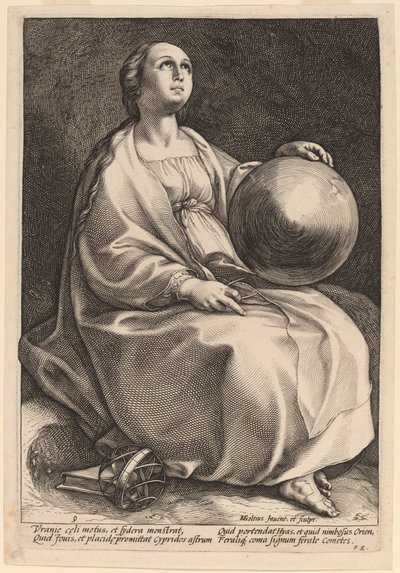 Uranya by Hendrik Goltzius