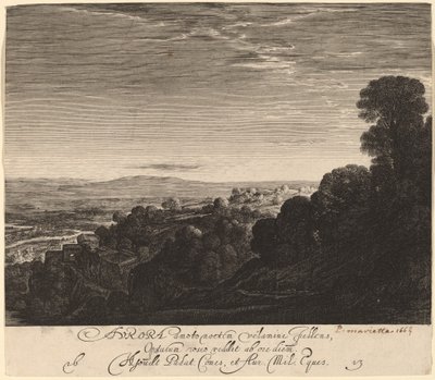Şafakta Manzara: Aurora by Hendrik Goudt after Adam Elsheimer