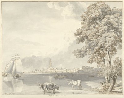 Rhenen'de Ren Nehri üzerinde görüntüleyin by Hendrik Hoogers