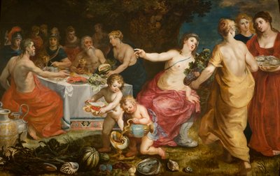 Achelous Bayramı, 1610-1615. by Hendrik I Balen van