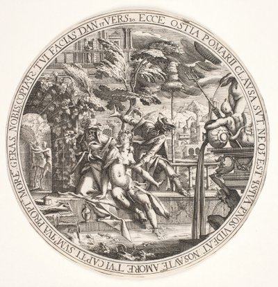 suzanna banyoda by Hendrik I Hondius
