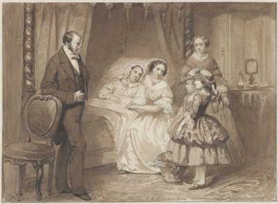 Hasta Büyükannenin Doğum Günü by Hendrik Jacobus Scholten