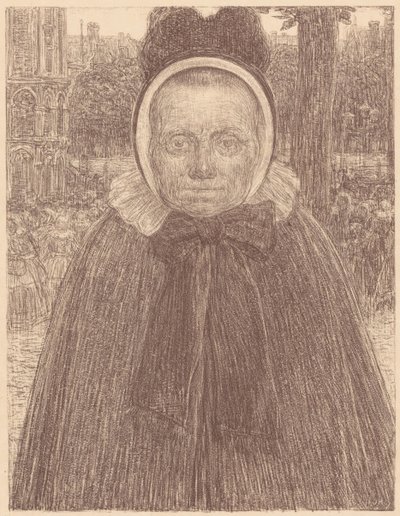 Deventer Grootburgeress (orijinal başlık) by Hendrik Johannes Haverman