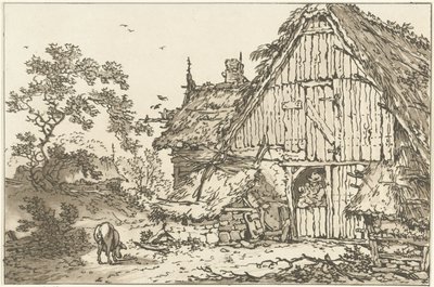 Boerderij, de deuropening