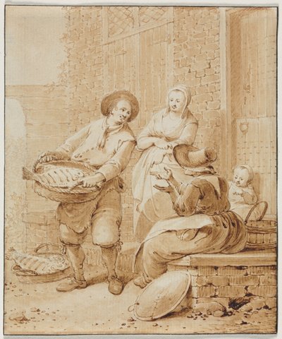 Balık Satıcısı by Hendrik Meijer